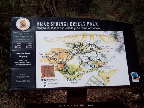 Alice springs desert park