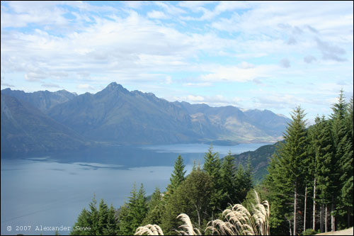 Mountain top near Queenstown