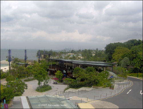 Overlooking Santosa island