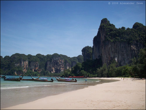 Railay beach / bay Krabi