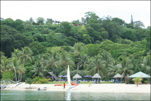 Le Meridien Vanuatu beach