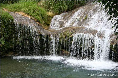 Vanuatu waterfall